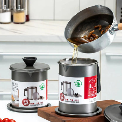 Oil Strainer Filter Pot