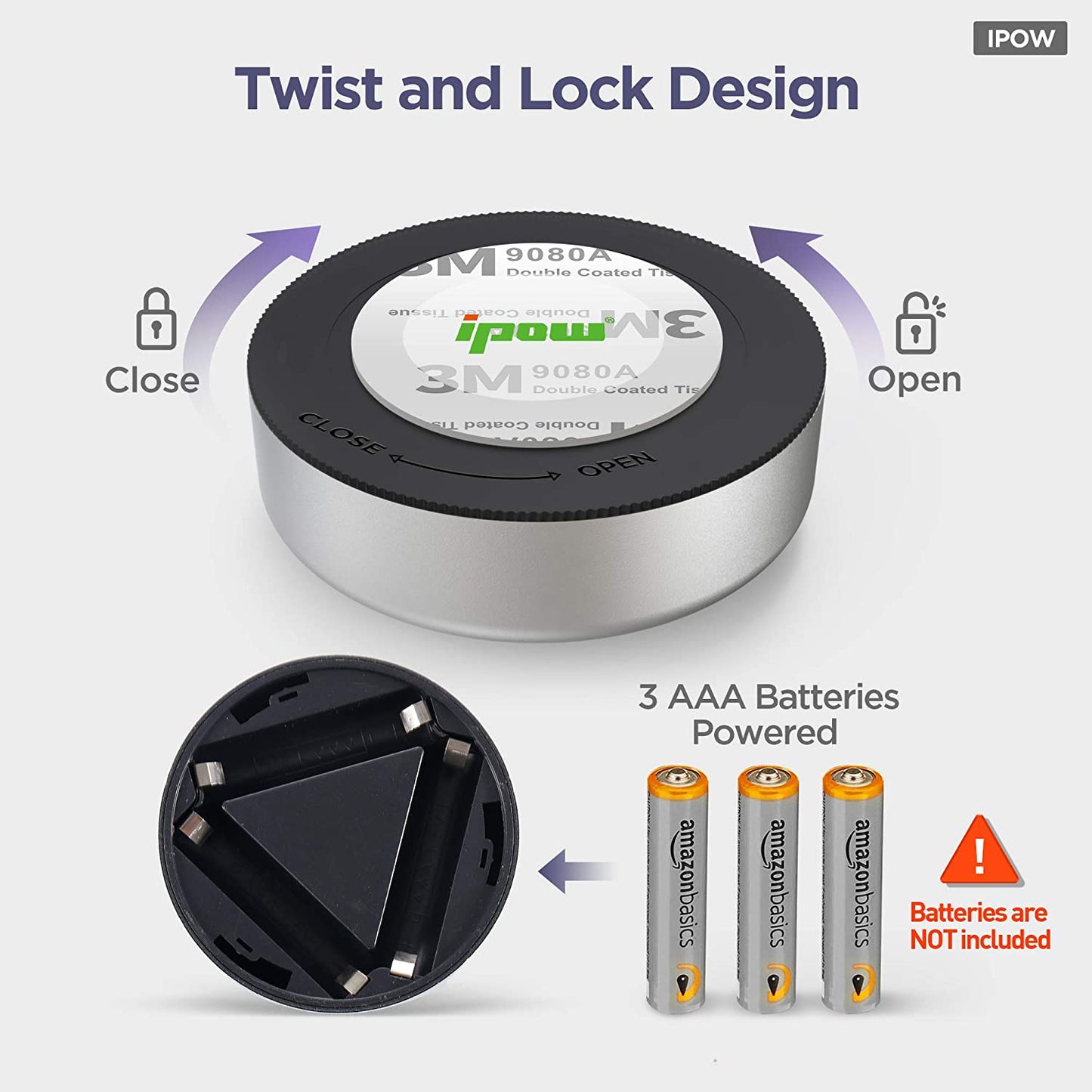Touch 3 LED Light