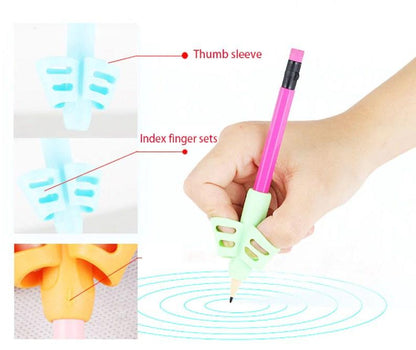 Two Fingers Silicone Pencil Grip