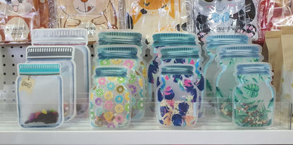 3pcs Mason Jar Food Storage Bags