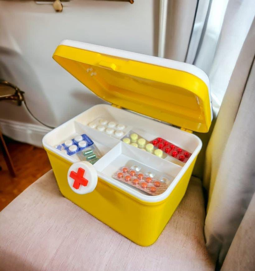 First Aid Medicine Box