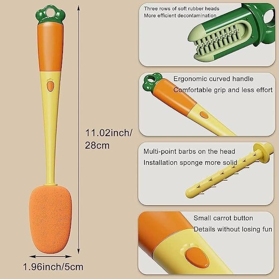 3 in 1 Bottle Cleaning Brush