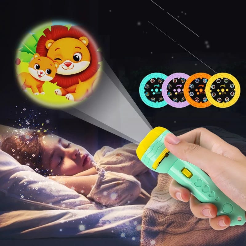 Mini Flashlight Projector Torch Toy