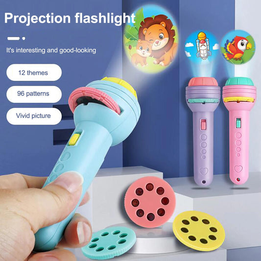 Mini Flashlight Projector Torch Toy