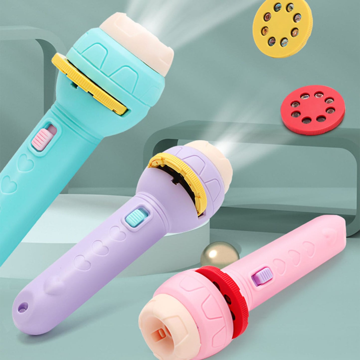 Mini Flashlight Projector Torch Toy
