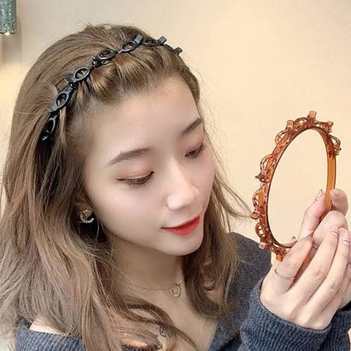 Double Bangs Headband / Hair Twister Headband